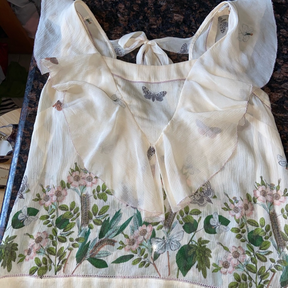 Leifsdottir Silk Butterfly Blouse